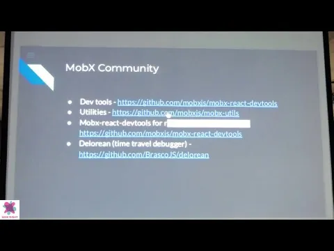 Lightning fast application development with MobX